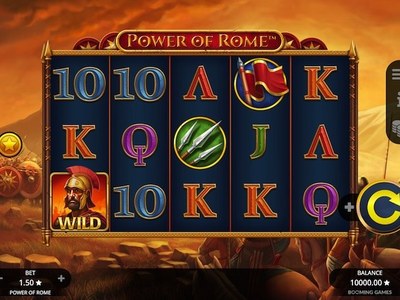 Игровой автомат Power Of Rome студии Booming Games