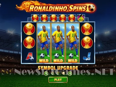 Игровой аппарат Ronaldinho Spins студии Booming Games